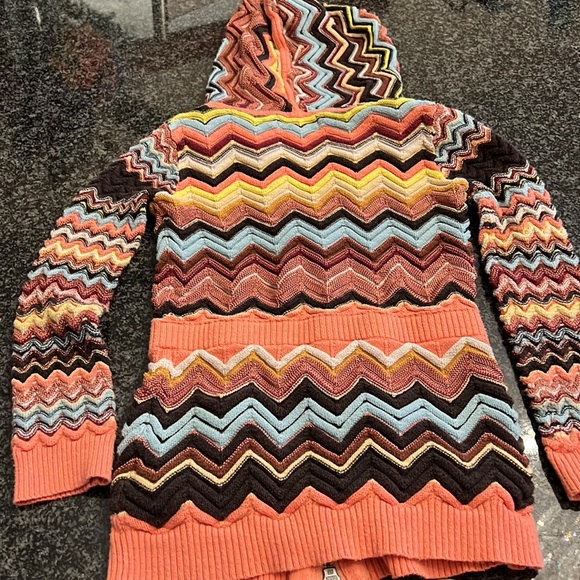 Missoni x Target zip cardigan, Size XS girls - Picture 7 of 12